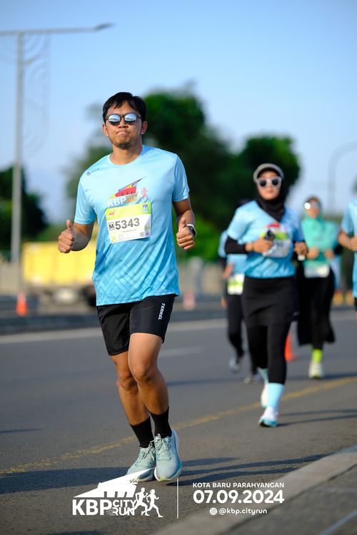 Race photo from KBP City Run 2024