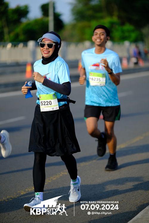 Race photo from KBP City Run 2024