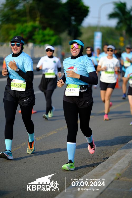 Race photo from KBP City Run 2024