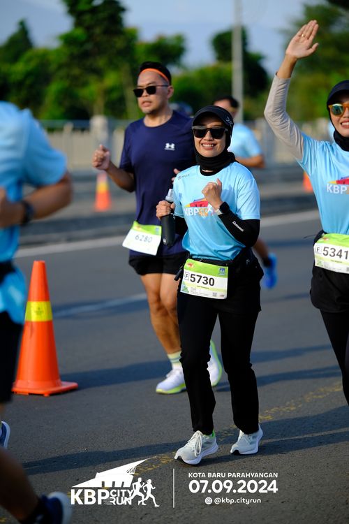 Race photo from KBP City Run 2024