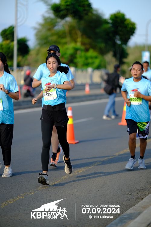 Race photo from KBP City Run 2024