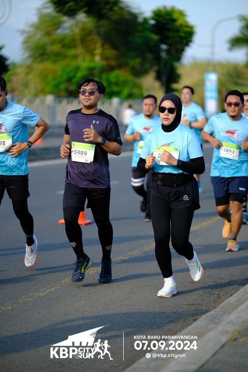 Race photo from KBP City Run 2024