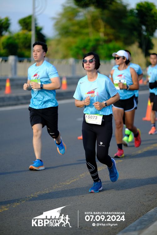Race photo from KBP City Run 2024