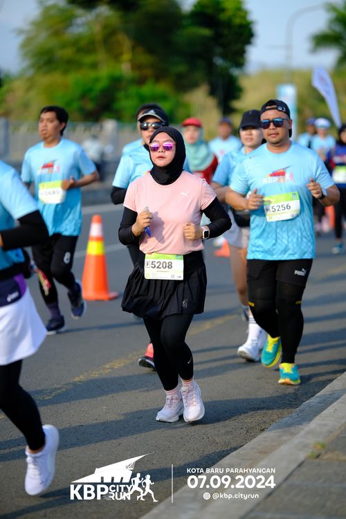 Race photo from KBP City Run 2024
