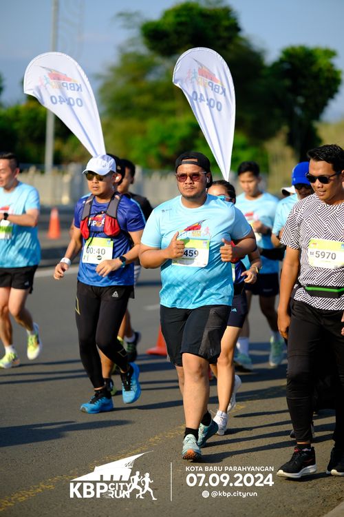 Race photo from KBP City Run 2024