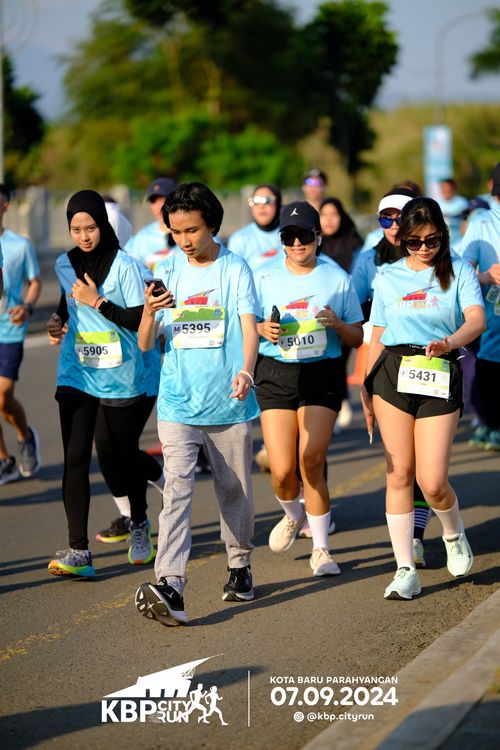 Race photo from KBP City Run 2024