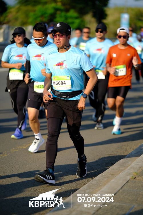 Race photo from KBP City Run 2024