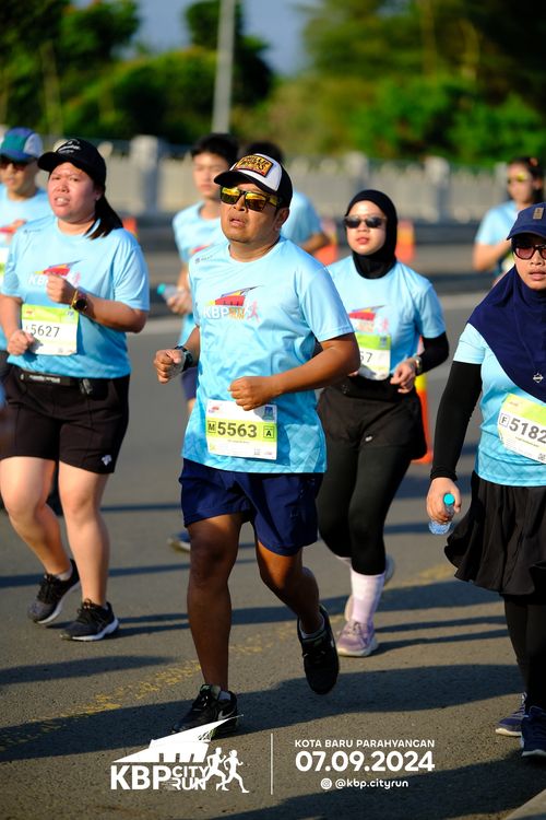 Race photo from KBP City Run 2024