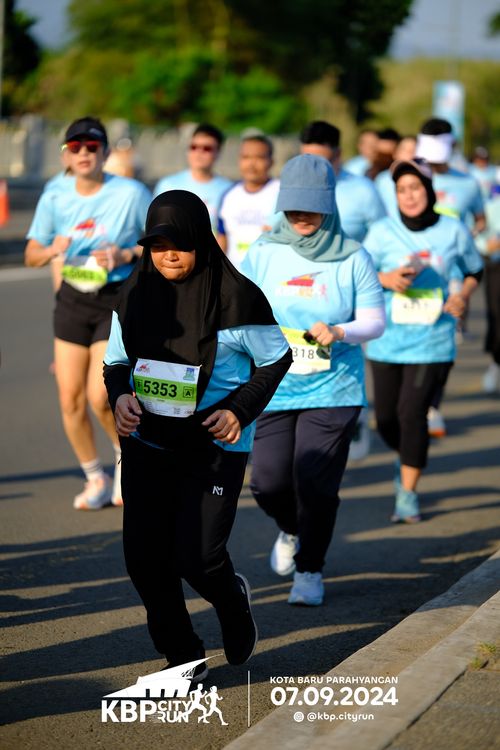 Race photo from KBP City Run 2024