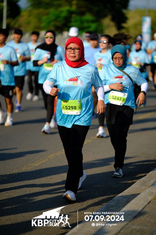 Race photo from KBP City Run 2024