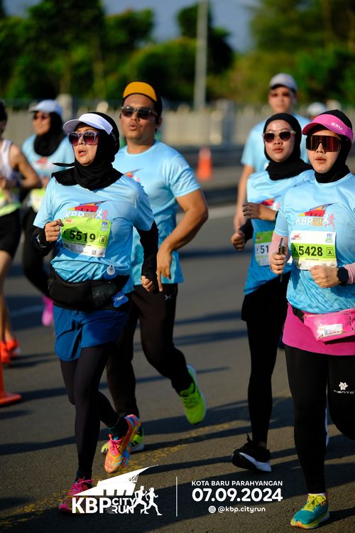 Race photo from KBP City Run 2024