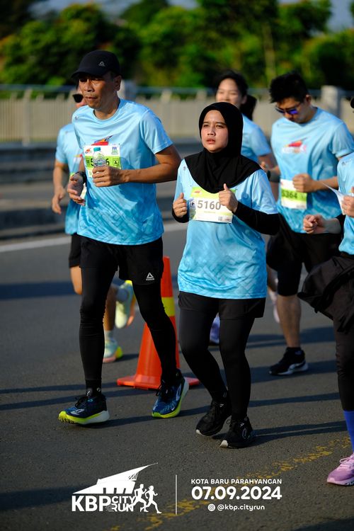 Race photo from KBP City Run 2024