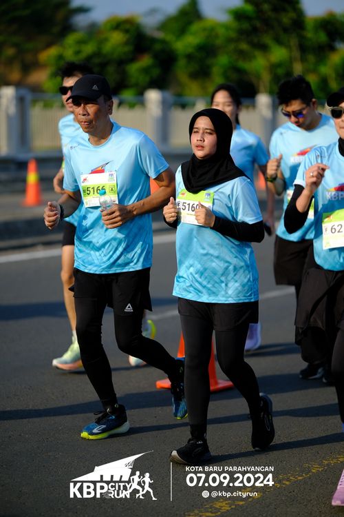 Race photo from KBP City Run 2024