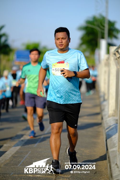 Race photo from KBP City Run 2024