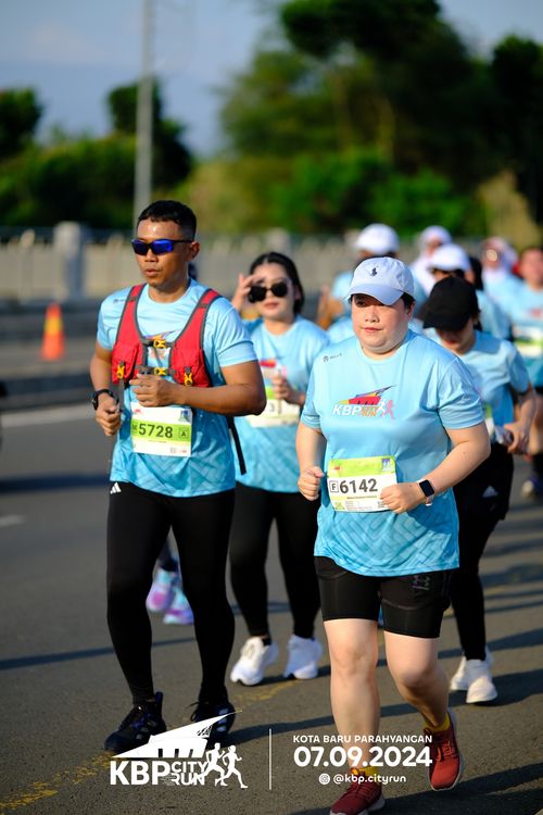 Race photo from KBP City Run 2024
