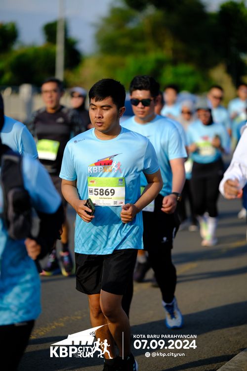 Race photo from KBP City Run 2024