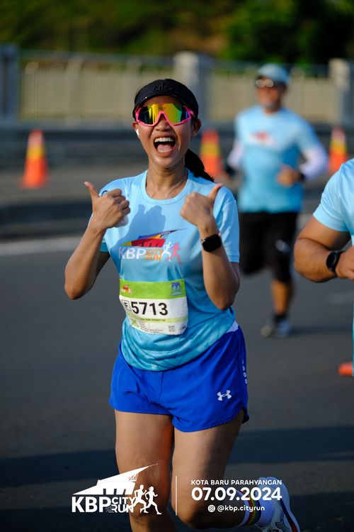 Race photo from KBP City Run 2024