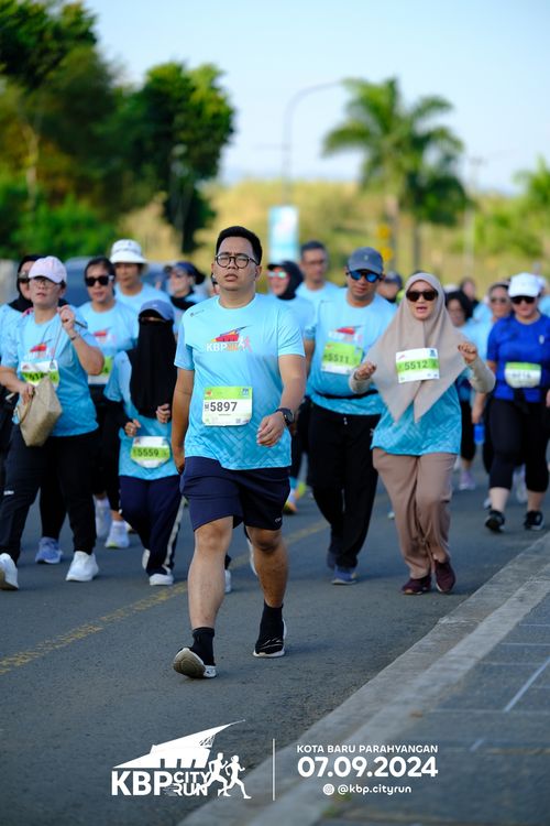 Race photo from KBP City Run 2024