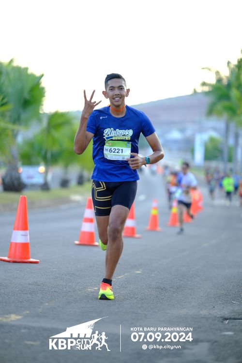 Race photo from KBP City Run 2024