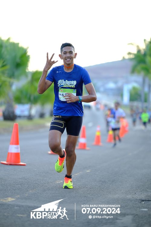 Race photo from KBP City Run 2024