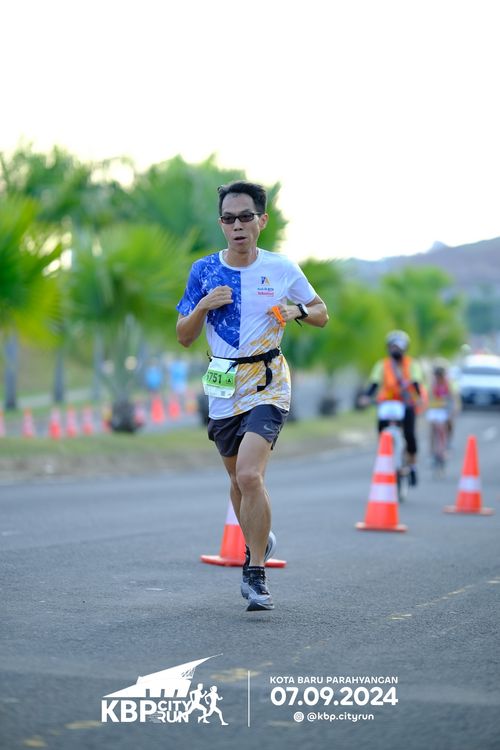 Race photo from KBP City Run 2024