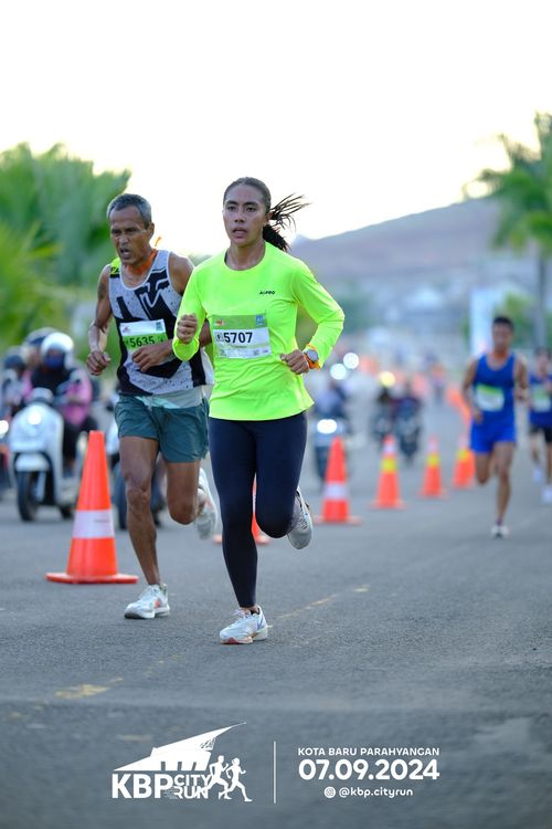 Race photo from KBP City Run 2024