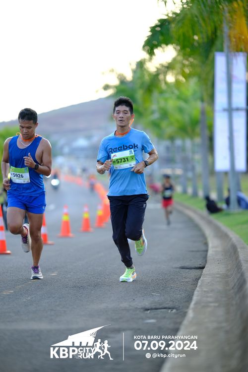 Race photo from KBP City Run 2024