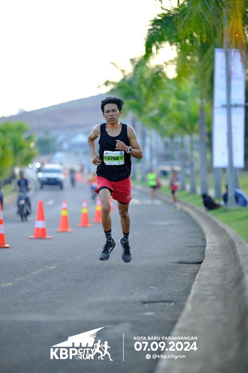 Race photo from KBP City Run 2024