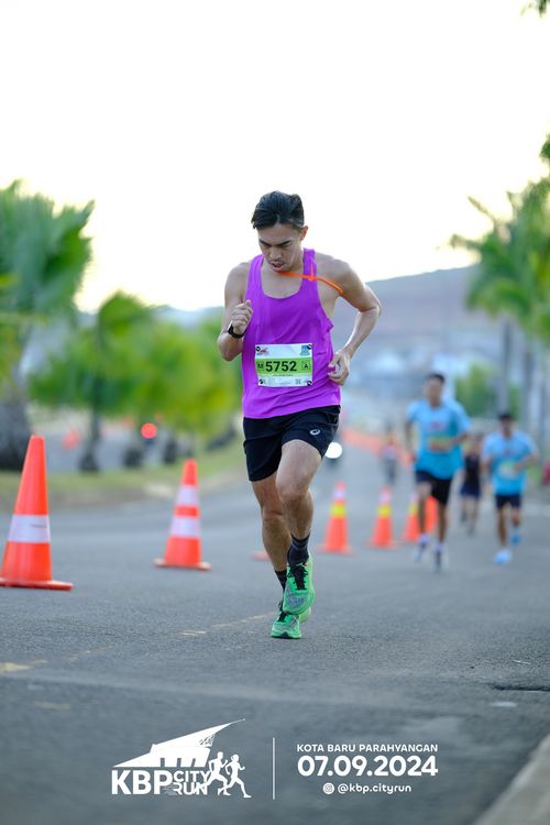 Race photo from KBP City Run 2024