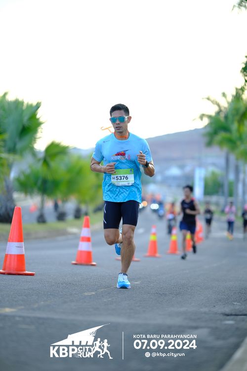 Race photo from KBP City Run 2024