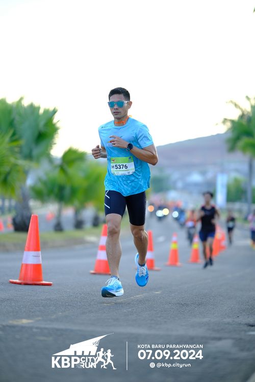 Race photo from KBP City Run 2024