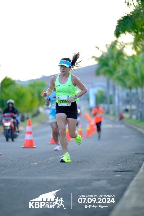 Race photo from KBP City Run 2024