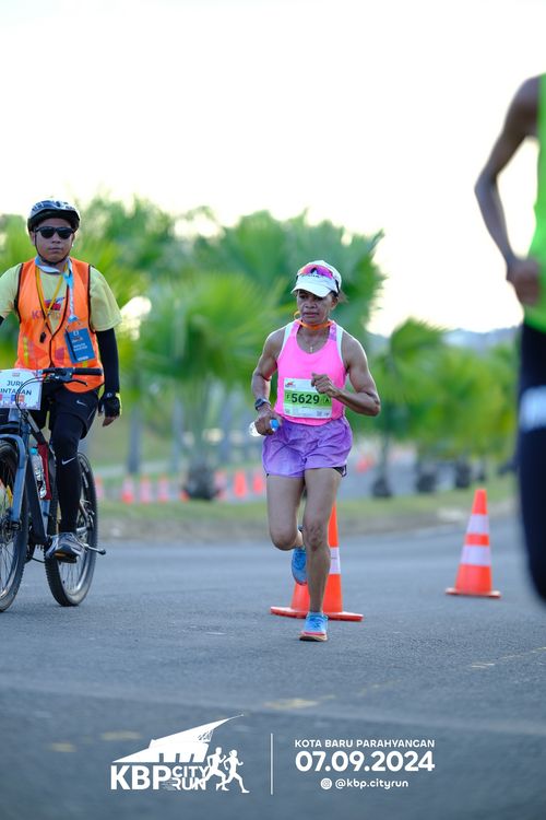 Race photo from KBP City Run 2024