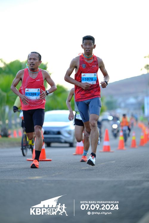 Race photo from KBP City Run 2024