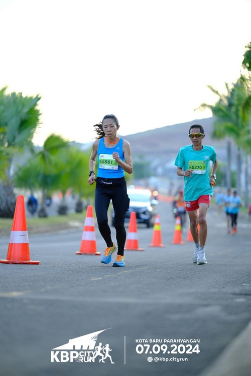 Race photo from KBP City Run 2024