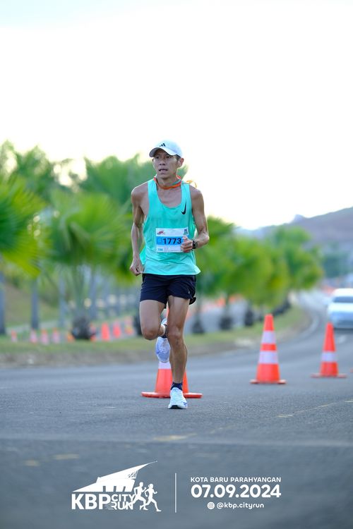 Race photo from KBP City Run 2024