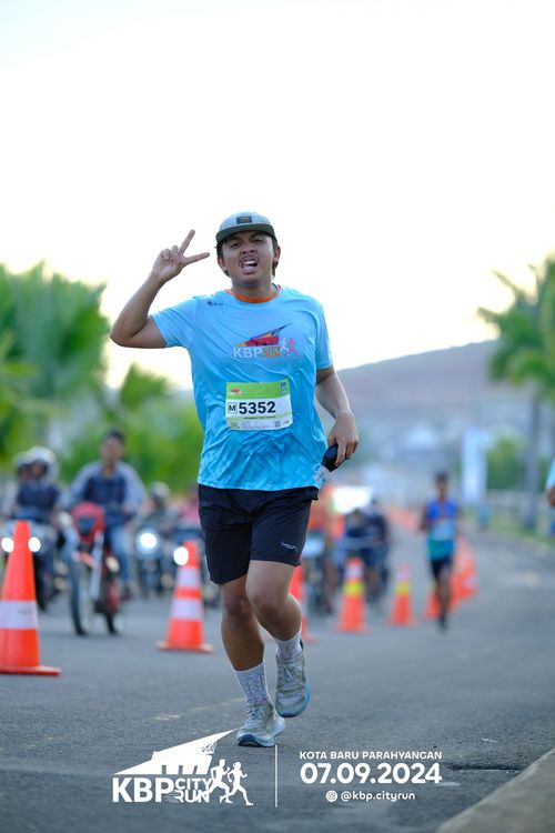 Race photo from KBP City Run 2024