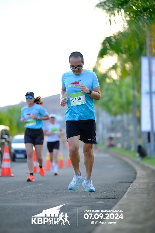 Race photo from KBP City Run 2024