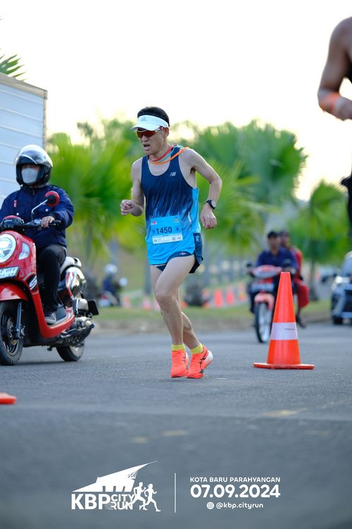 Race photo from KBP City Run 2024