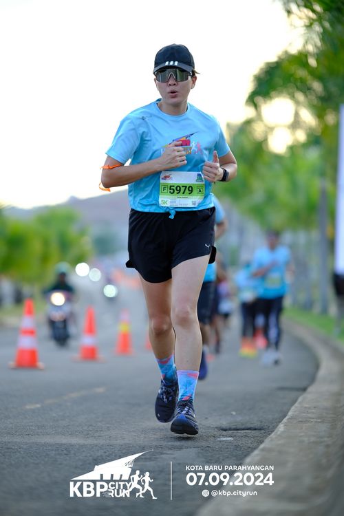 Race photo from KBP City Run 2024