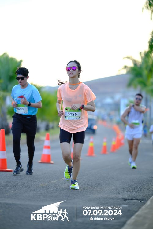 Race photo from KBP City Run 2024