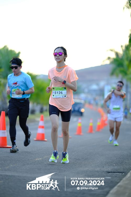 Race photo from KBP City Run 2024