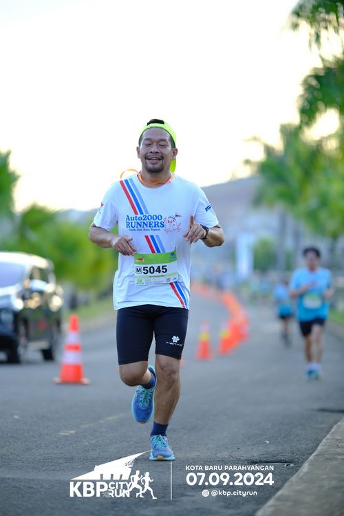 Race photo from KBP City Run 2024