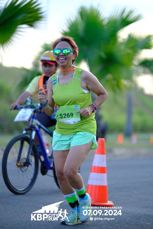Race photo from KBP City Run 2024