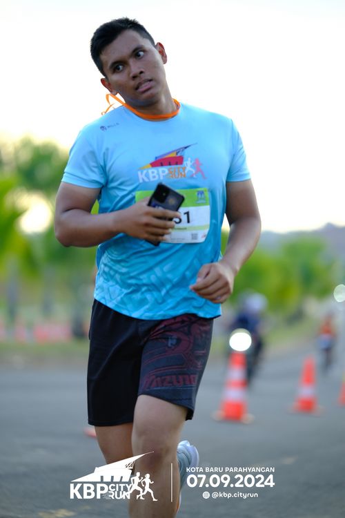 Race photo from KBP City Run 2024