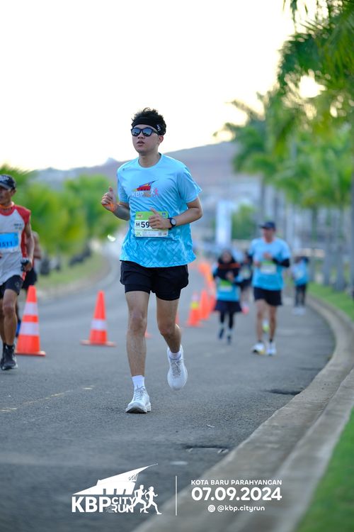 Race photo from KBP City Run 2024