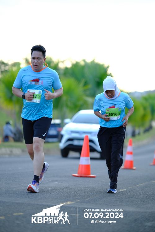 Race photo from KBP City Run 2024