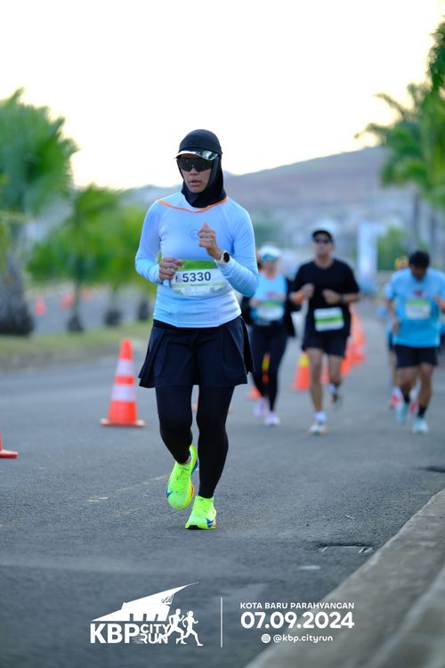 Race photo from KBP City Run 2024