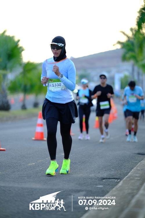 Race photo from KBP City Run 2024