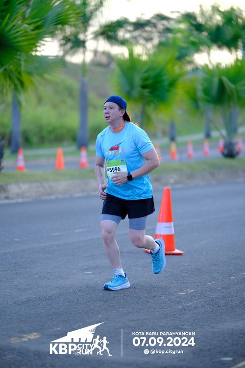 Race photo from KBP City Run 2024